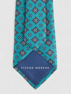 Alvaro Moreno Corbatas|Corbatas|CORBATA PRINTED Verde