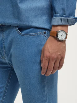 Alvaro Moreno Vaqueros|DENIM REGULAR Azul