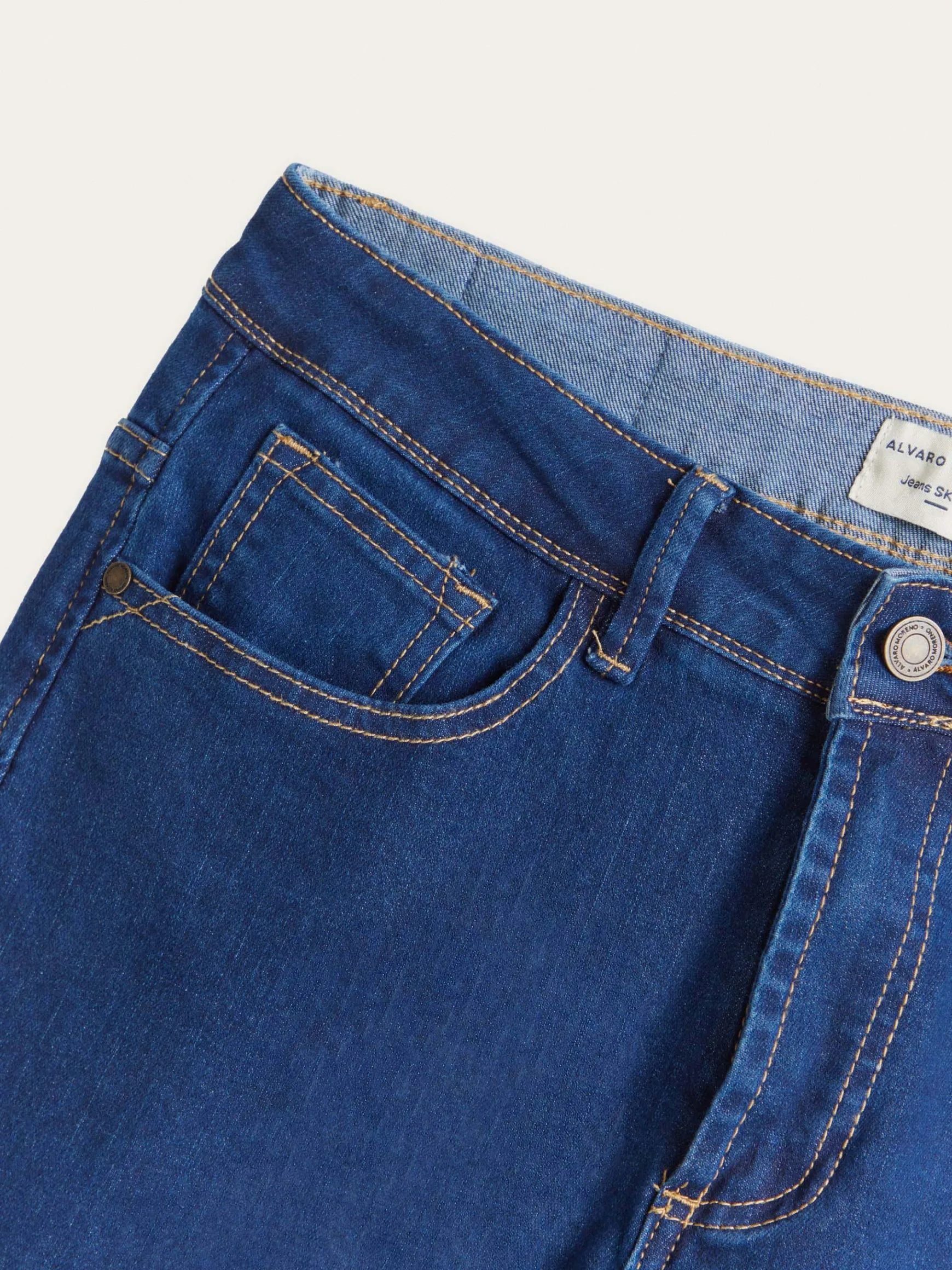 Alvaro Moreno Vaqueros|DENIM SKINNY Azul Marino
