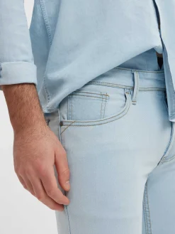 Alvaro Moreno Vaqueros|DENIM SKINNY Celeste