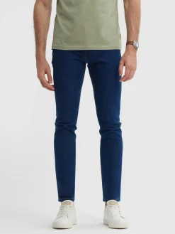 Alvaro Moreno Vaqueros|DENIM SLIM BASICO Azul Marino