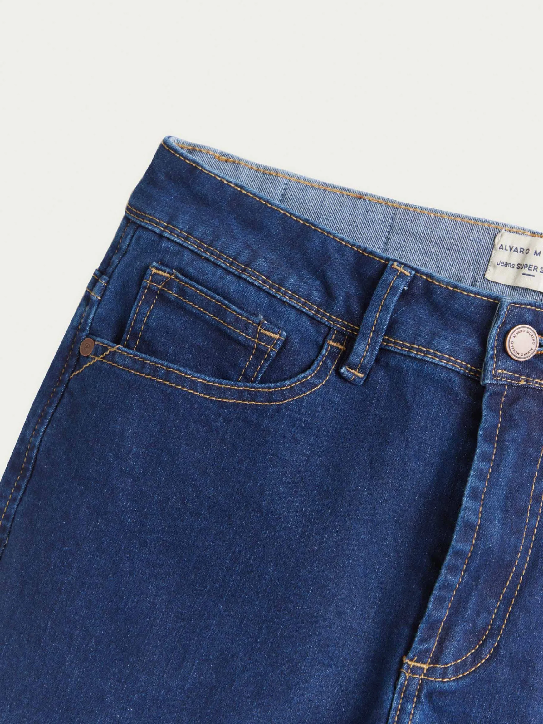 Alvaro Moreno Vaqueros|DENIM SUPER SKINNY Azul Marino