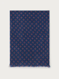 Alvaro Moreno Foulares|FOULARD PRINT Azul