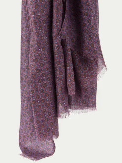 Alvaro Moreno Foulares|FOULARD PRINT Burdeos