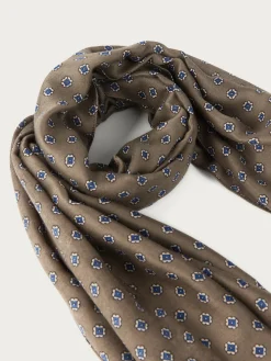 Alvaro Moreno Foulares|FOULARD PRINT MARRÓN Marrón
