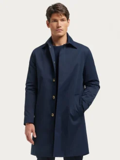 Alvaro Moreno Cazadoras Y Parkas|GABARDINA FELDMAN Azul Marino