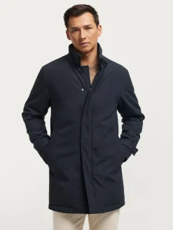 Alvaro Moreno Cazadoras Y Parkas|GABARDINA GELMAN Azul Marino