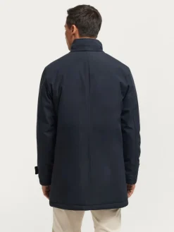 Alvaro Moreno Cazadoras Y Parkas|GABARDINA GELMAN Azul Marino