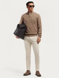 Alvaro Moreno Jerséis|JERSEY CREMALLERA Beige