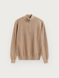 Alvaro Moreno Jerséis|JERSEY CREMALLERA Beige