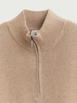 Alvaro Moreno Jerséis|JERSEY CREMALLERA Beige