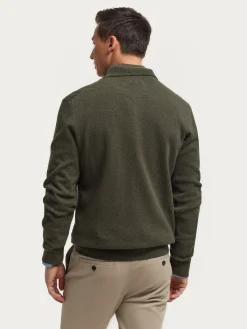 Alvaro Moreno Jerséis|JERSEY CREMALLERA Verde