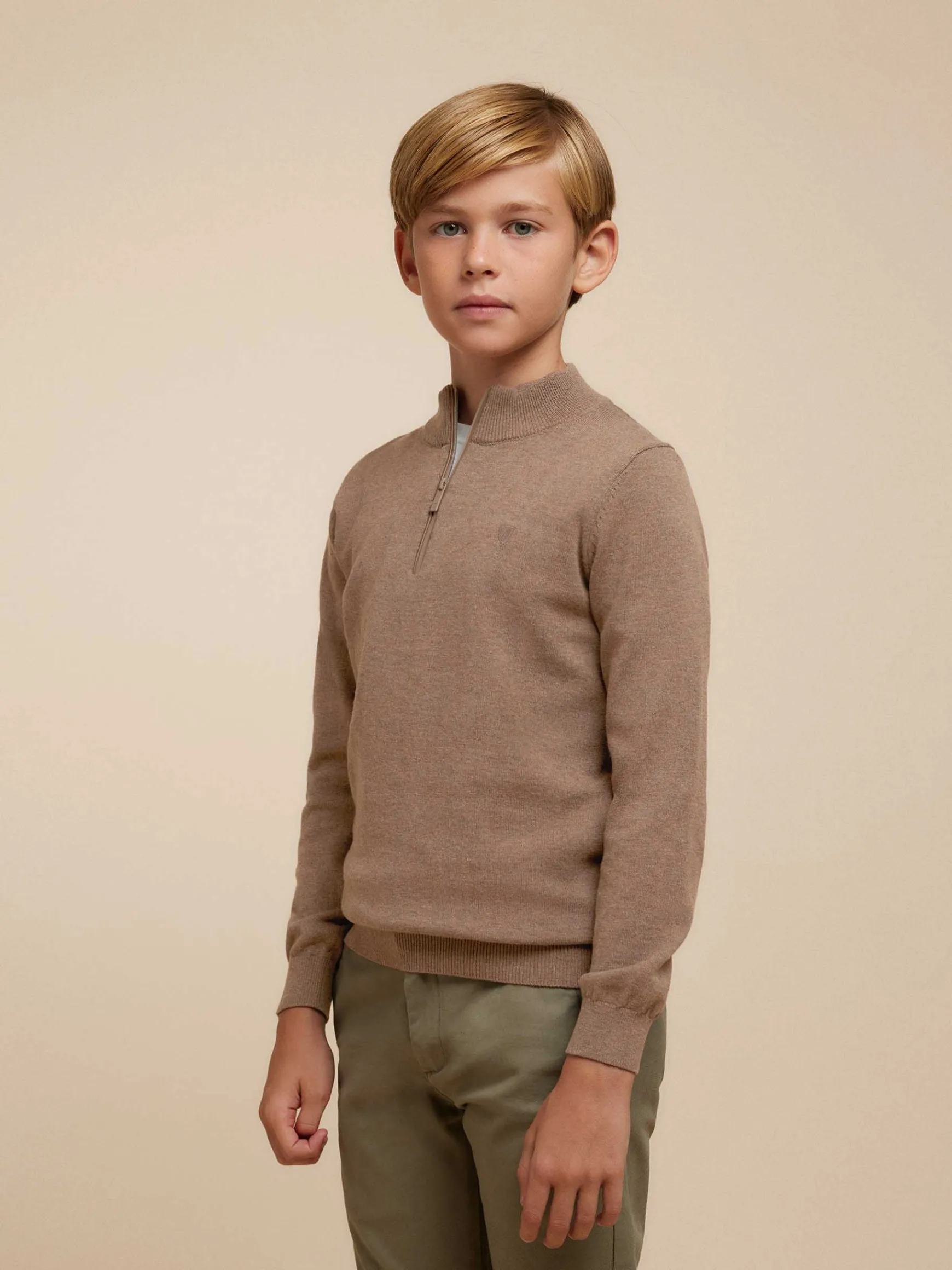 Alvaro Moreno Jerséis|JERSEY LORENZO KIDS MARRÓN Marrón