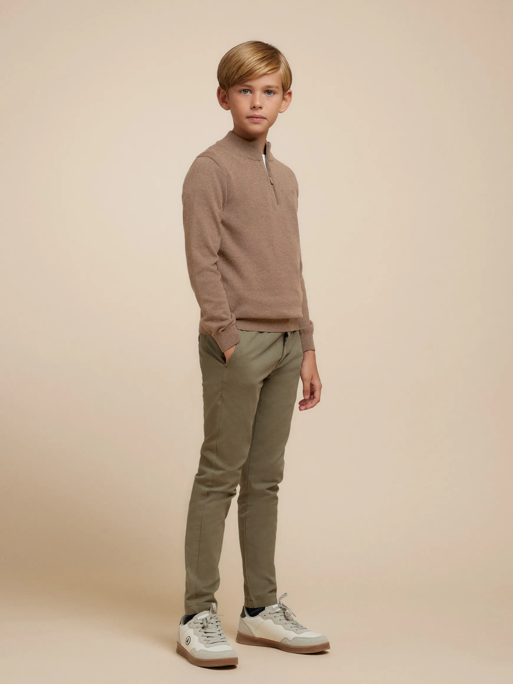 Alvaro Moreno Jerséis|JERSEY LORENZO KIDS MARRÓN Marrón
