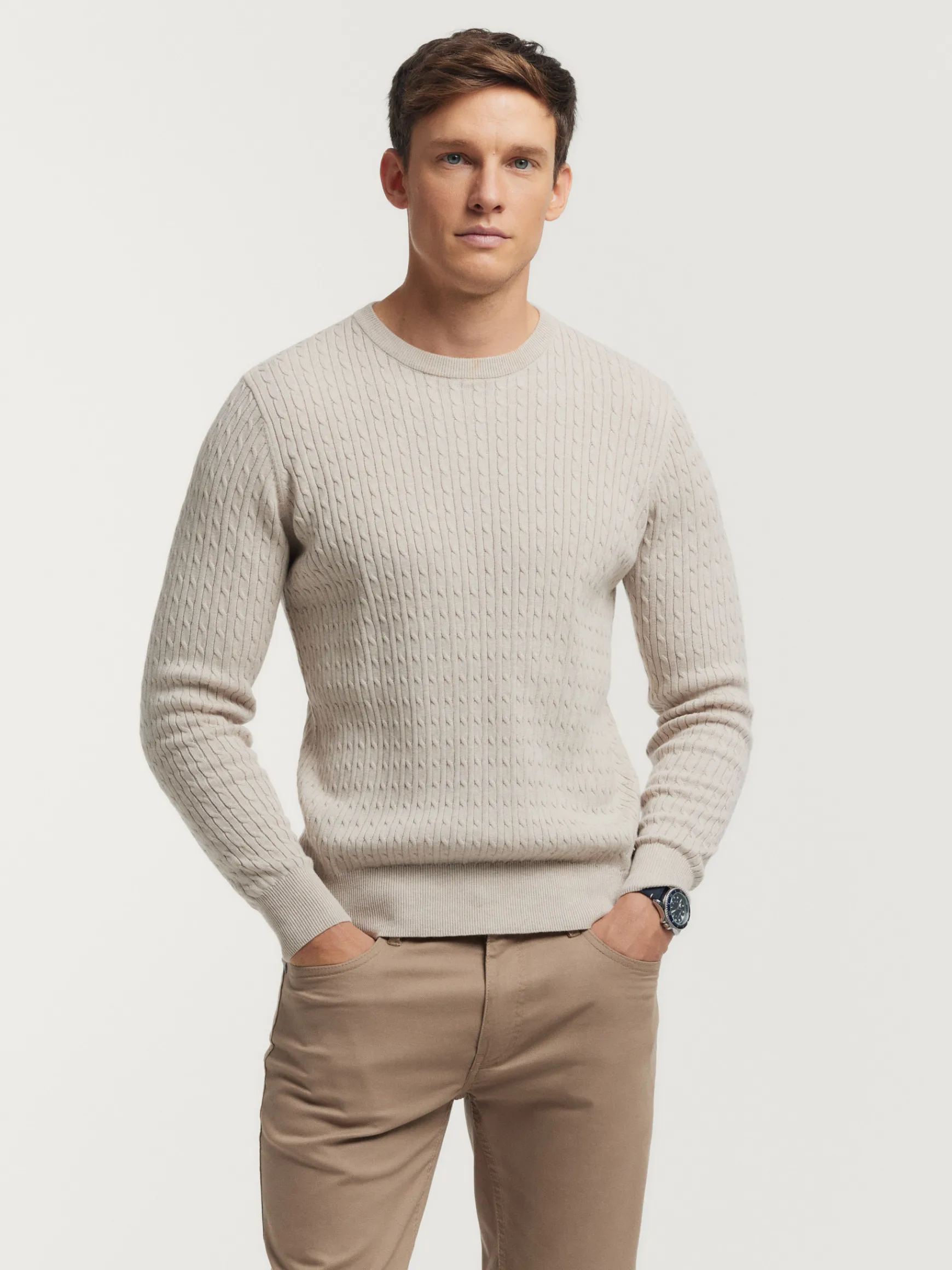 Alvaro Moreno Jerséis|JERSEY OCHOS Beige