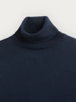 Alvaro Moreno Jerséis|JERSEY ROLL COLLAR Azul Marino