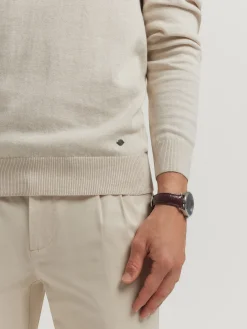Alvaro Moreno Jerséis|JERSEY ROLL COLLAR Crudo