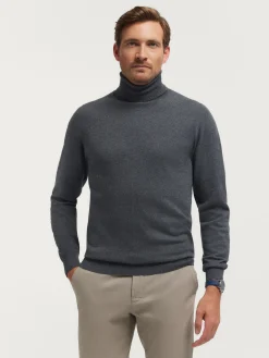Alvaro Moreno Jerséis|JERSEY ROLL COLLAR Gris