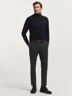 Alvaro Moreno Jerséis|JERSEY ROLL COLLAR Negro