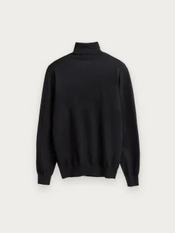 Alvaro Moreno Jerséis|JERSEY ROLL COLLAR Negro
