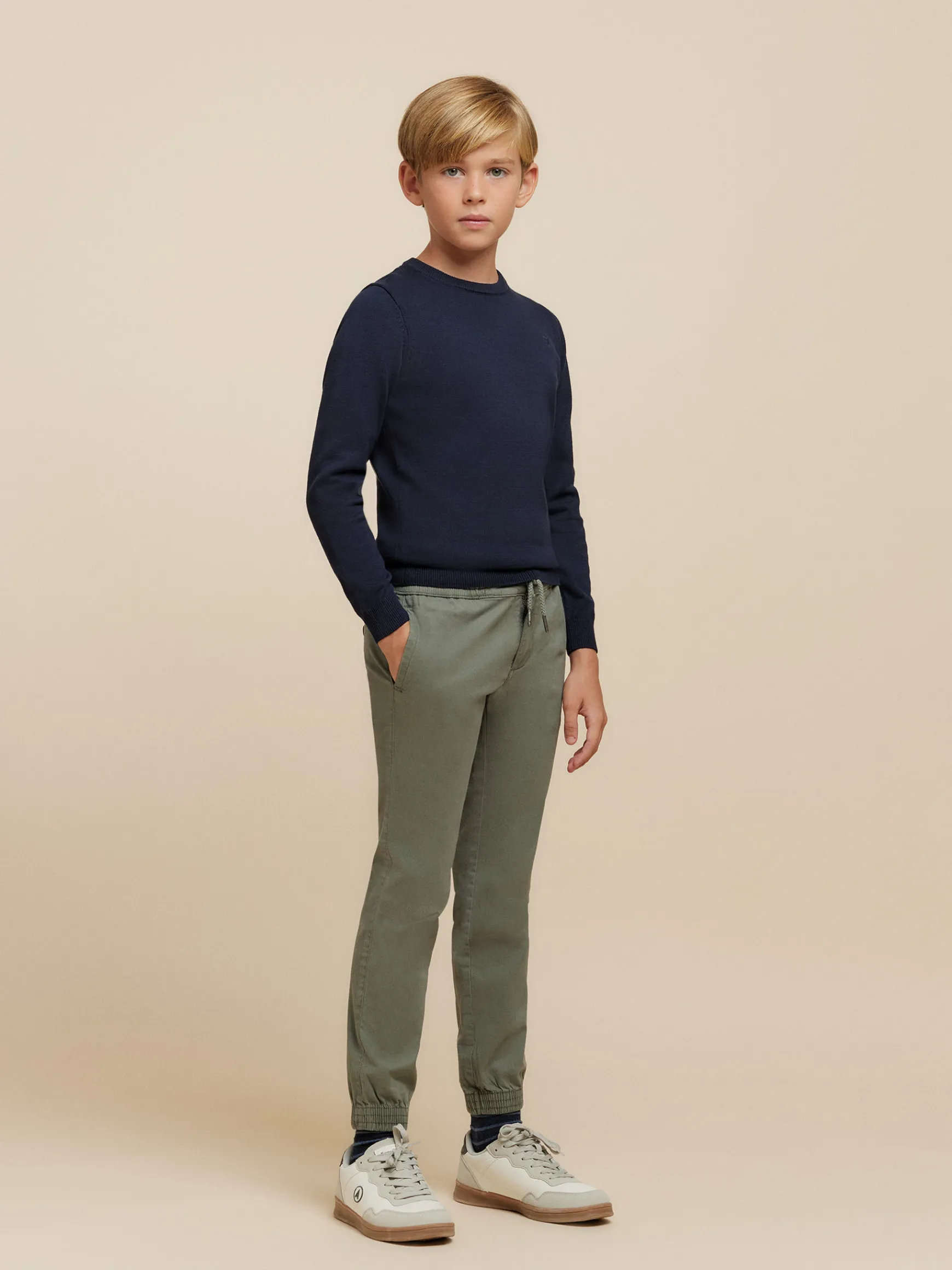 Alvaro Moreno Jerséis|JERSEY ROUND NECK KIDS Azul Marino