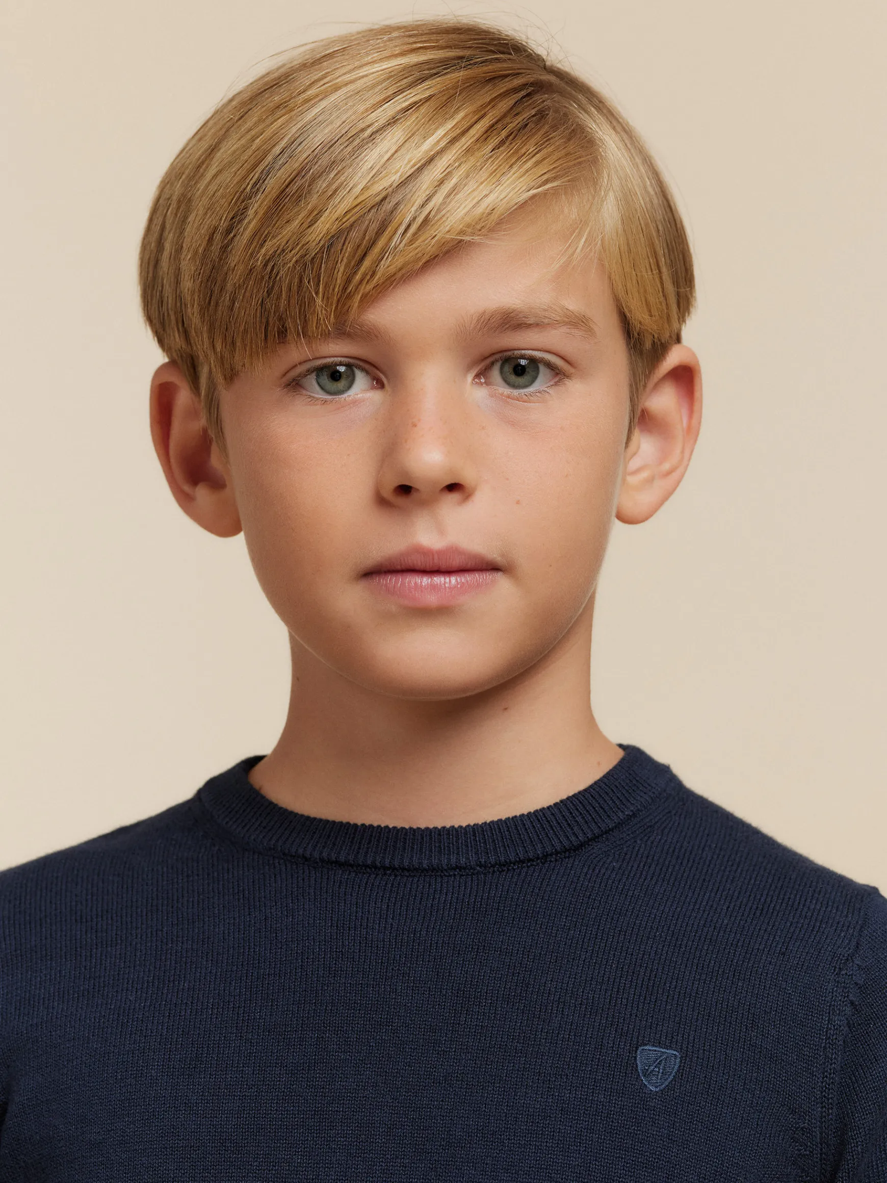 Alvaro Moreno Jerséis|JERSEY ROUND NECK KIDS Azul Marino