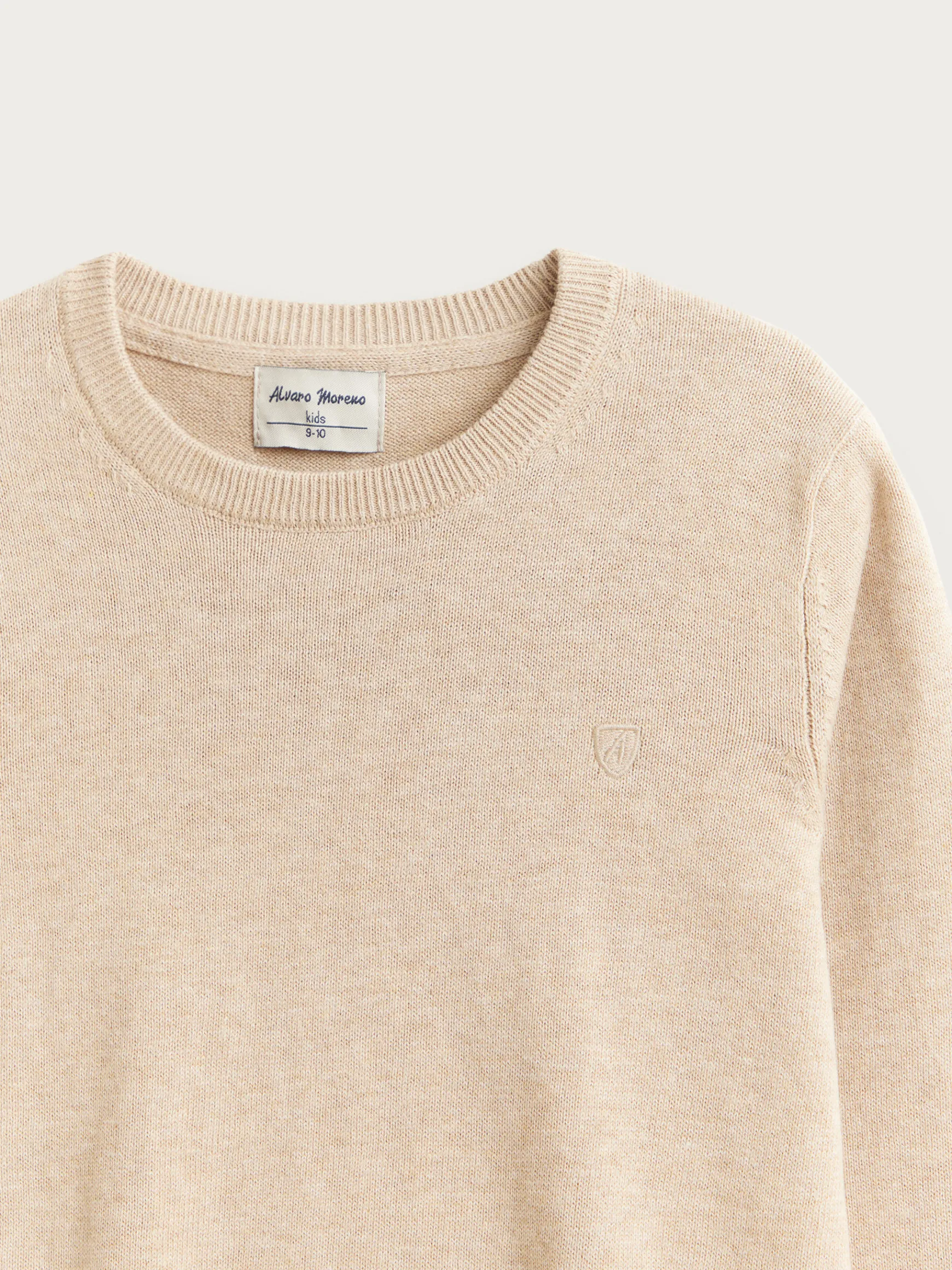 Alvaro Moreno Jerséis|JERSEY ROUND NECK KIDS Camel
