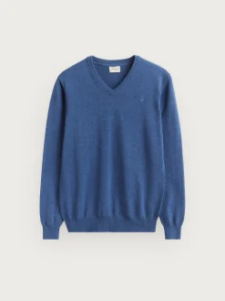 Alvaro Moreno Jerséis|JERSEY V-NECK TRENDY Azul