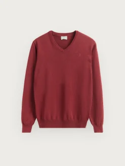 Alvaro Moreno Jerséis|JERSEY V-NECK TRENDY Burdeos