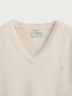 Alvaro Moreno Jerséis|JERSEY V-NECK TRENDY Crudo