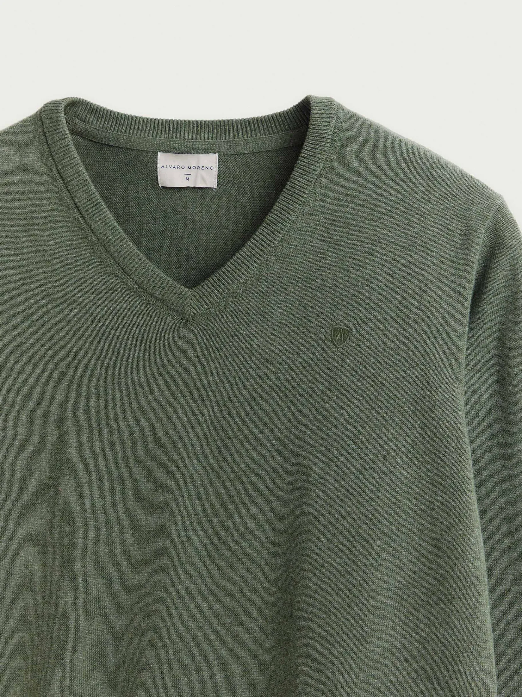 Alvaro Moreno Jerséis|JERSEY V-NECK TRENDY Verde