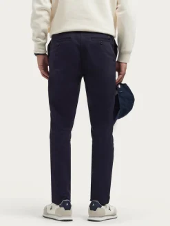 Alvaro Moreno Casual|JOGGER CHINO PUNTO Azul Marino