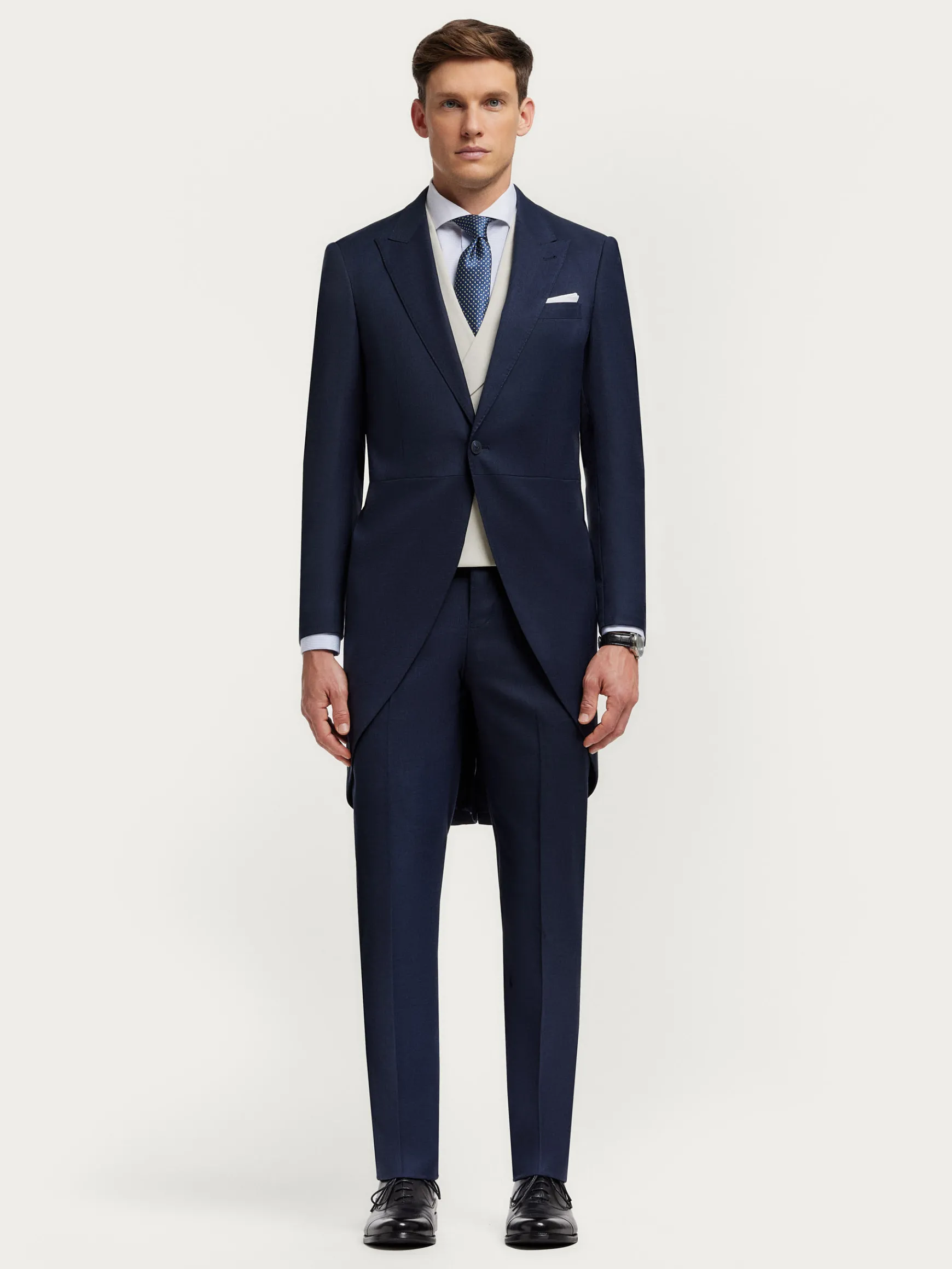 Alvaro Moreno Chaqués|Chaqués|LEVITA CHAQUE WEDDING Azul Marino