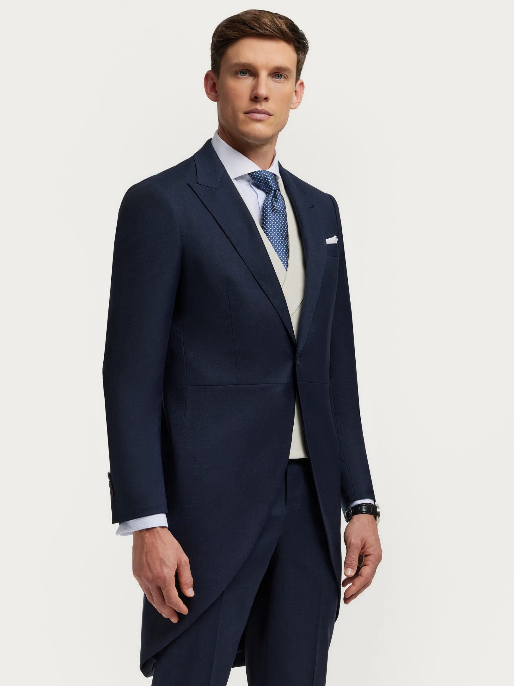 Alvaro Moreno Chaqués|Chaqués|LEVITA CHAQUE WEDDING Azul Marino
