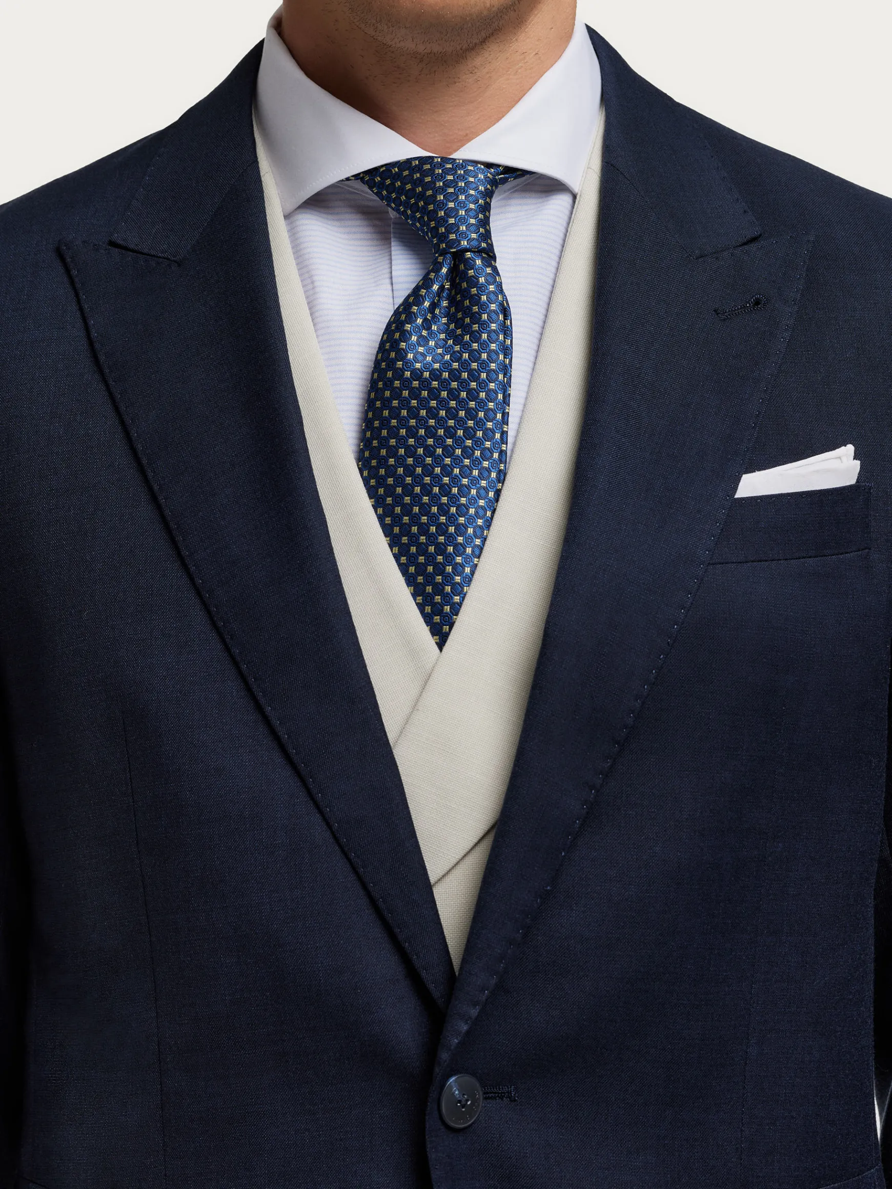Alvaro Moreno Chaqués|Chaqués|LEVITA CHAQUE WEDDING Azul Marino