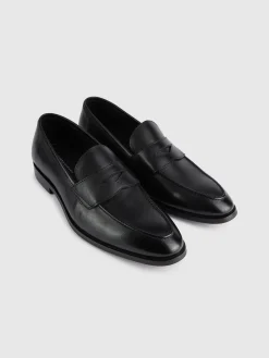 Alvaro Moreno Vestir|MOCASIN PIEL Negro