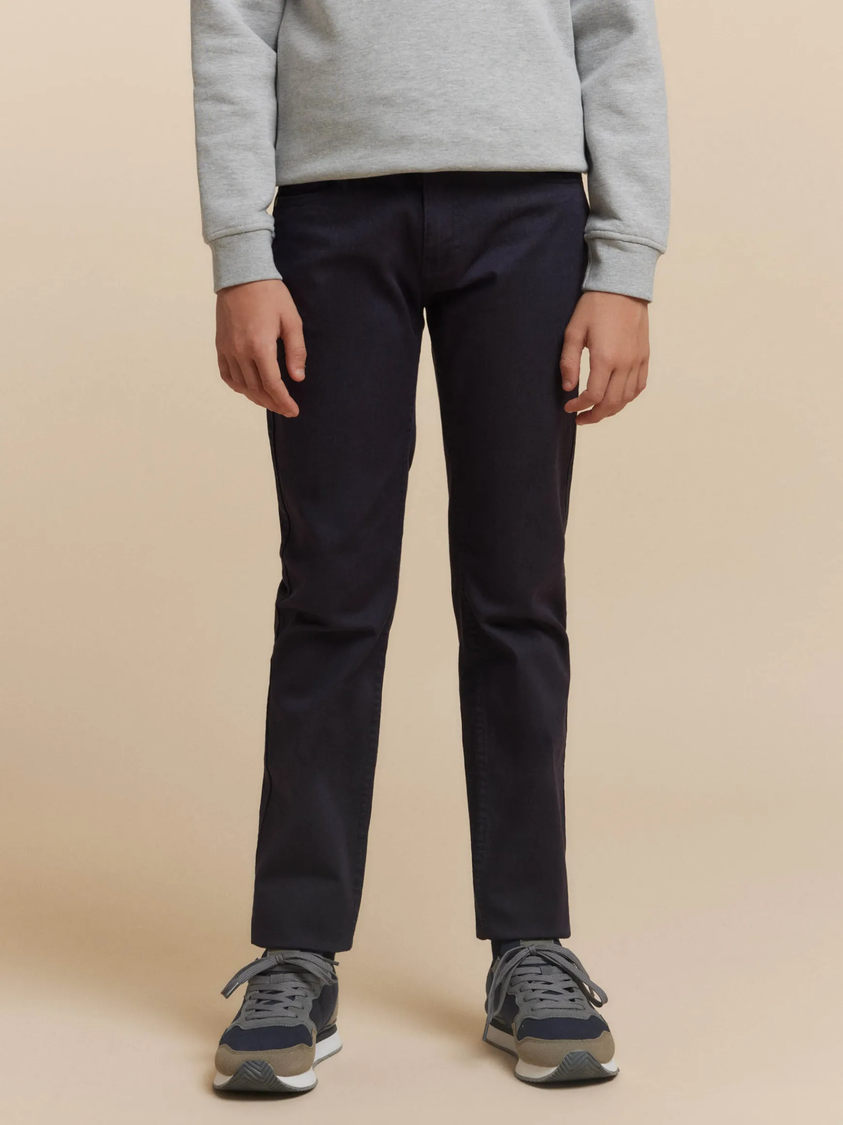 Alvaro Moreno Pantalones|PANTALON 5 POCKETS KIDS Azul Marino