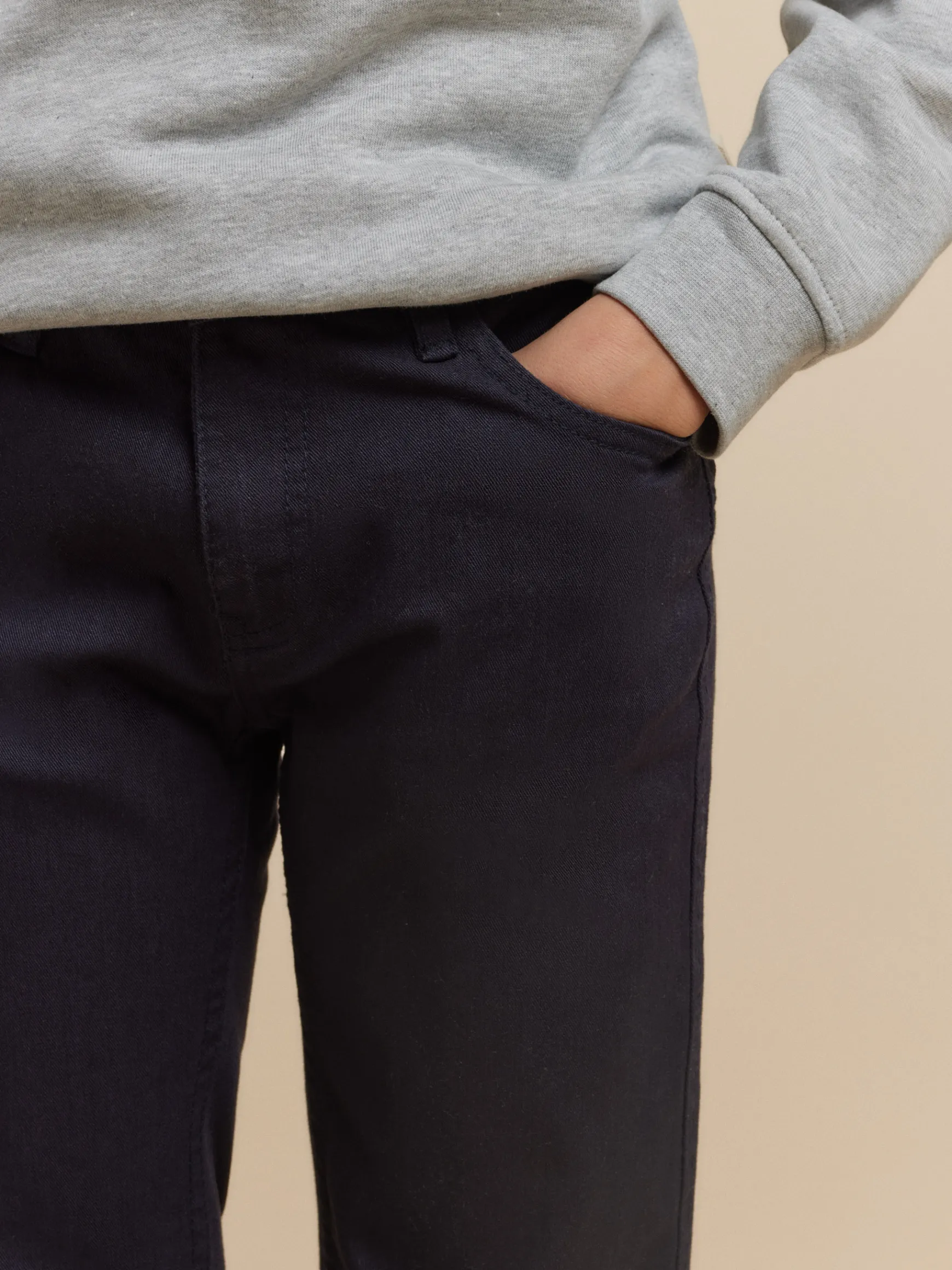Alvaro Moreno Pantalones|PANTALON 5 POCKETS KIDS Azul Marino