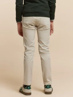 Alvaro Moreno Pantalones|PANTALON 5 POCKETS KIDS Crudo