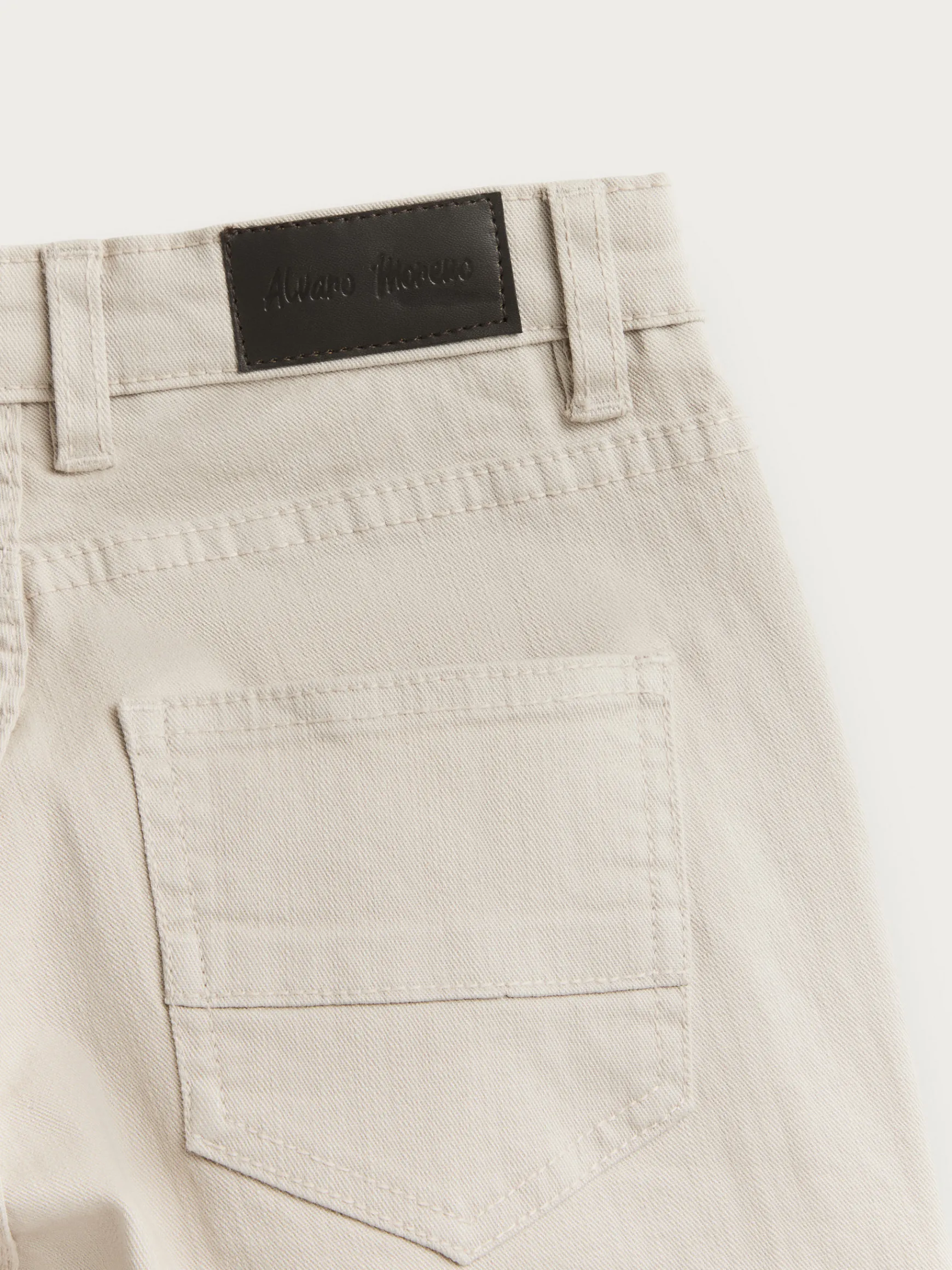 Alvaro Moreno Pantalones|PANTALON 5 POCKETS KIDS Crudo