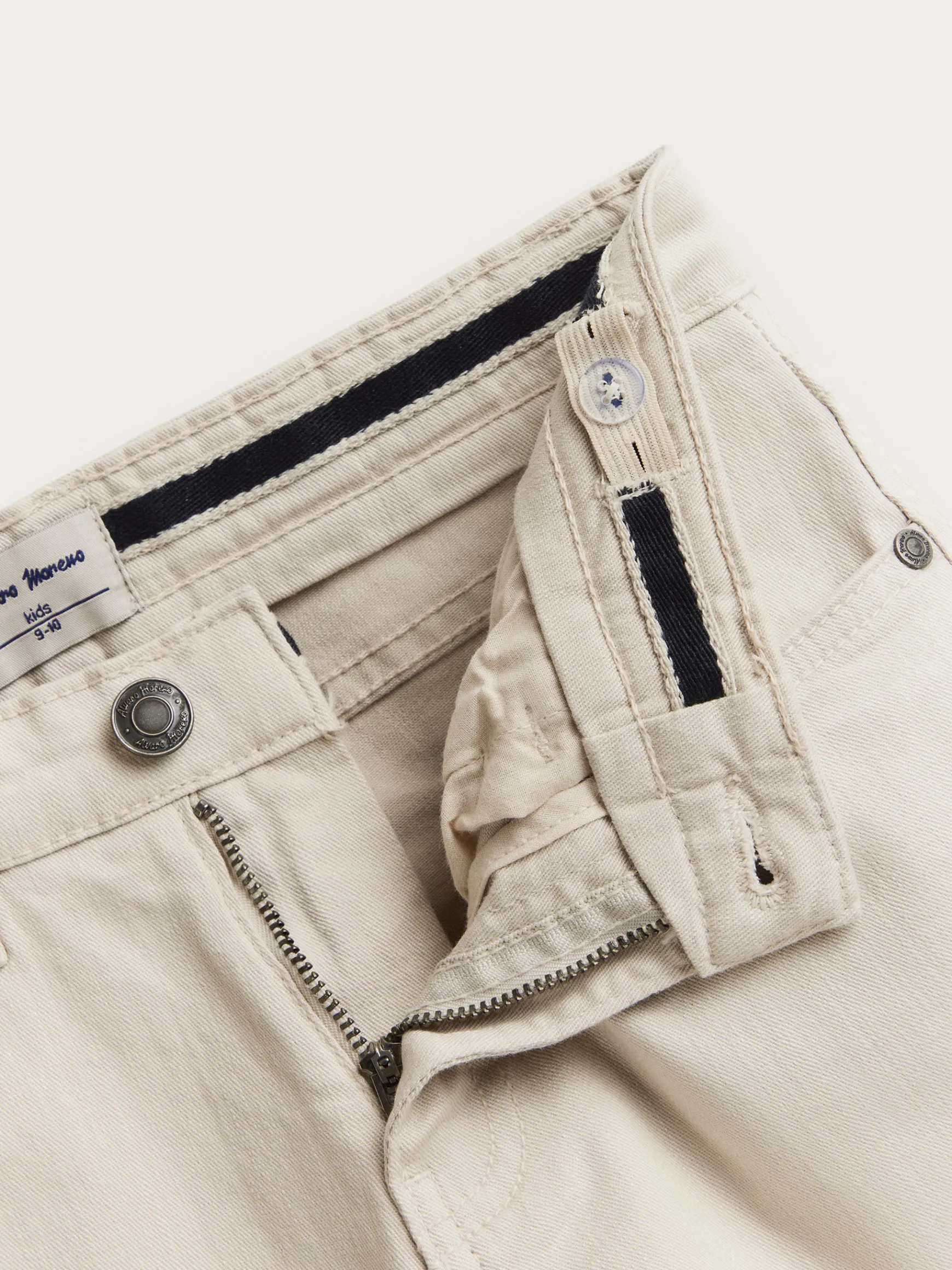 Alvaro Moreno Pantalones|PANTALON 5 POCKETS KIDS Crudo
