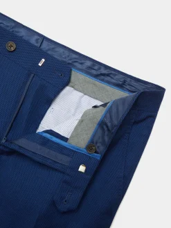 Alvaro Moreno Trajes|Trajes|PANTALON BIRDEYE Azul