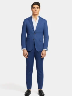 Alvaro Moreno Trajes|Trajes|PANTALON BIRDEYE Azul