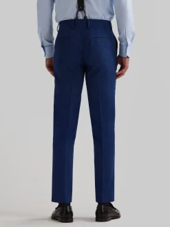 Alvaro Moreno Trajes|Trajes|PANTALON BIRDEYE Azul