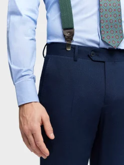 Alvaro Moreno Trajes|Trajes|PANTALON BIRDEYE Azul Marino