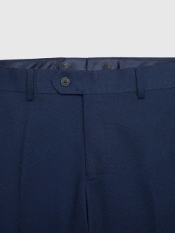 Alvaro Moreno Trajes|Trajes|PANTALON BIRDEYE Azul Marino