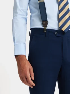 Alvaro Moreno Trajes|Trajes|PANTALON BIRDEYE Azul Marino