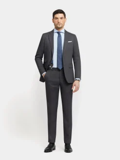 Alvaro Moreno Trajes|Trajes|PANTALON BIRDEYE Gris