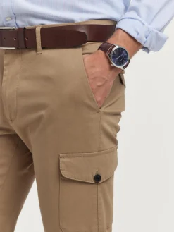 Alvaro Moreno Cargo|PANTALON BUFFALO Camel