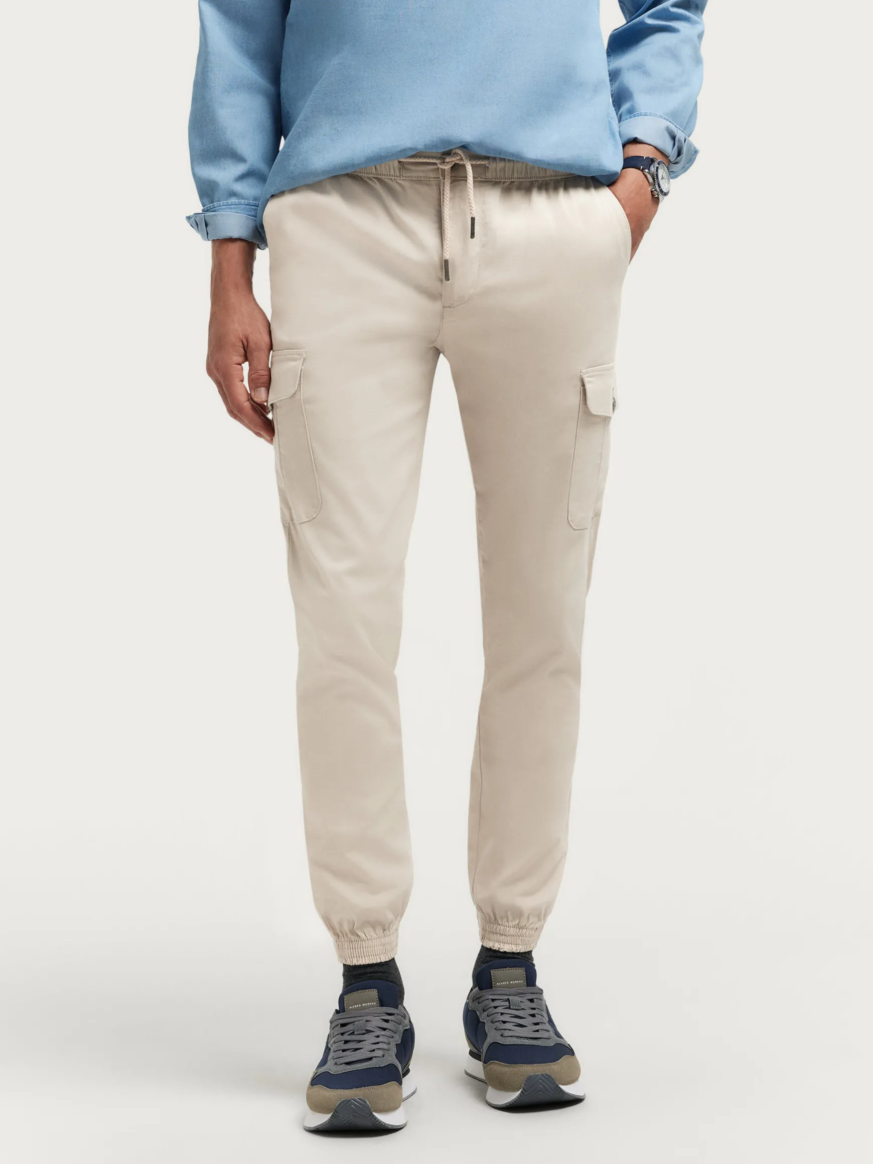 Alvaro Moreno Cargo|PANTALON BUFFORD Crudo